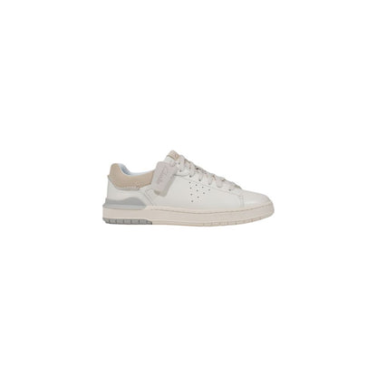 Baskets en cuir blanc Clarks