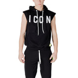 Hoodie Icon Noir en Coton - Modèle ICUS2S5F020