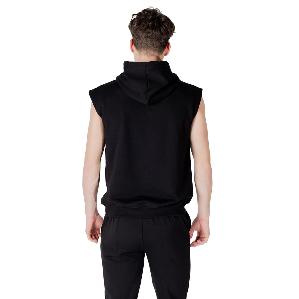 Hoodie Icon Noir en Coton - Modèle ICUS2S5F020