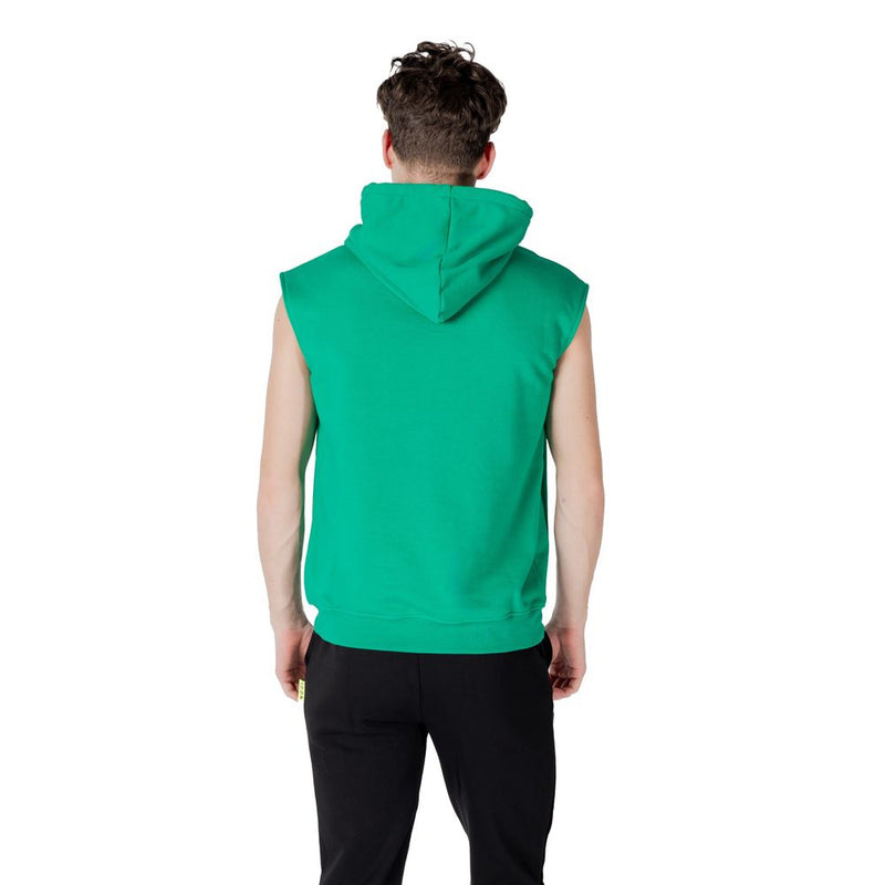 Icon Green Cotton Hoody - Confort et Style