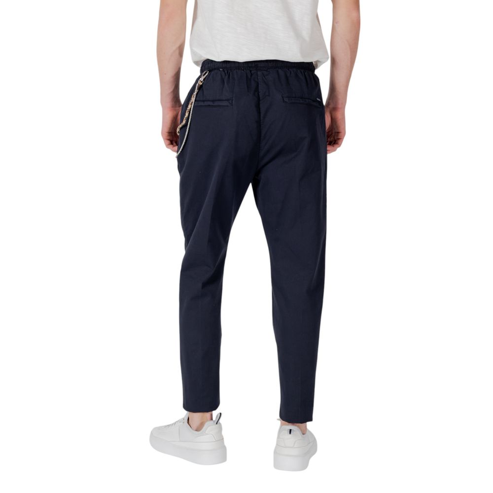 Pantalon en coton bleu de Gianni Lupo