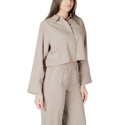 Alleen Beige Viscose Blouse