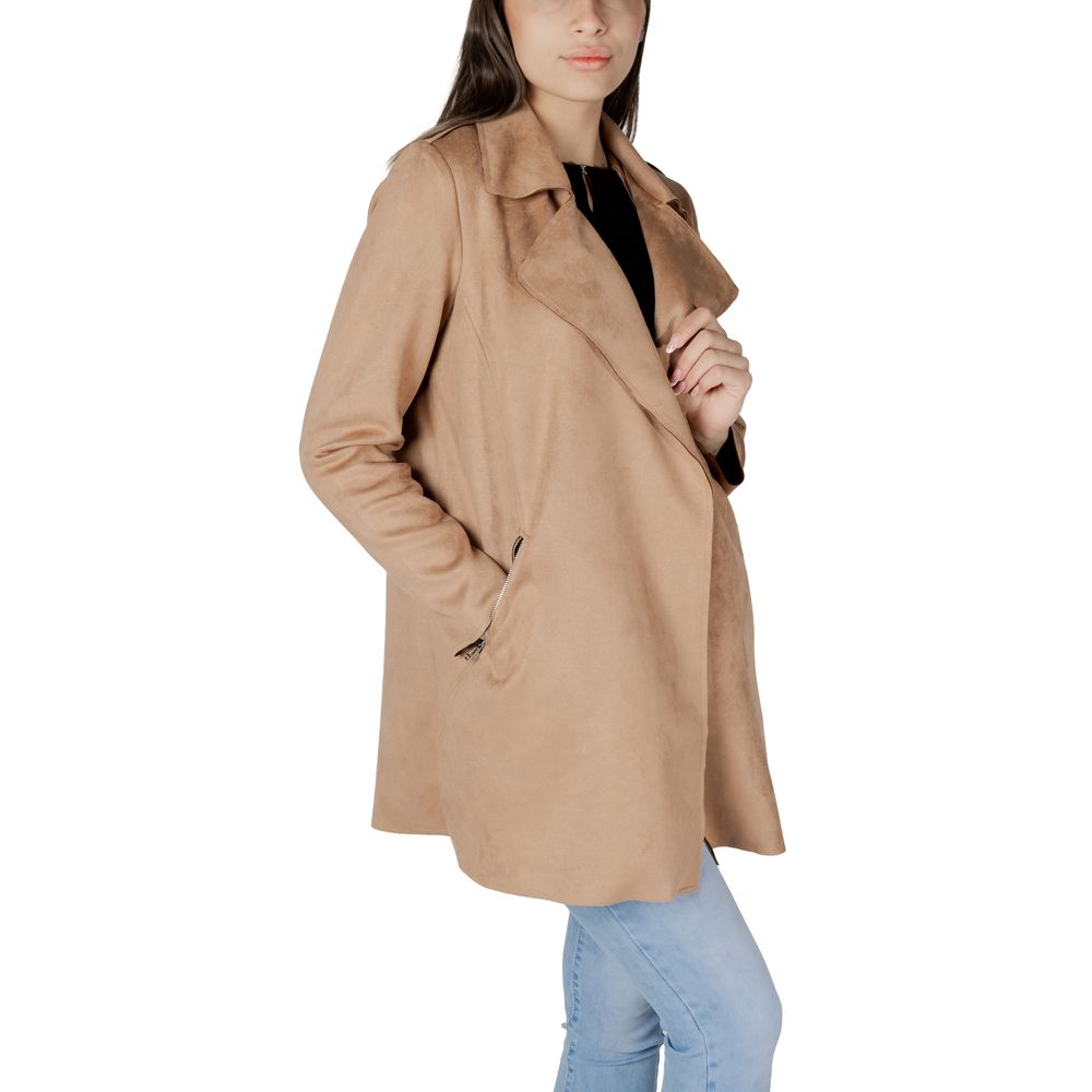 Street One Beige Polyester Trenchjas