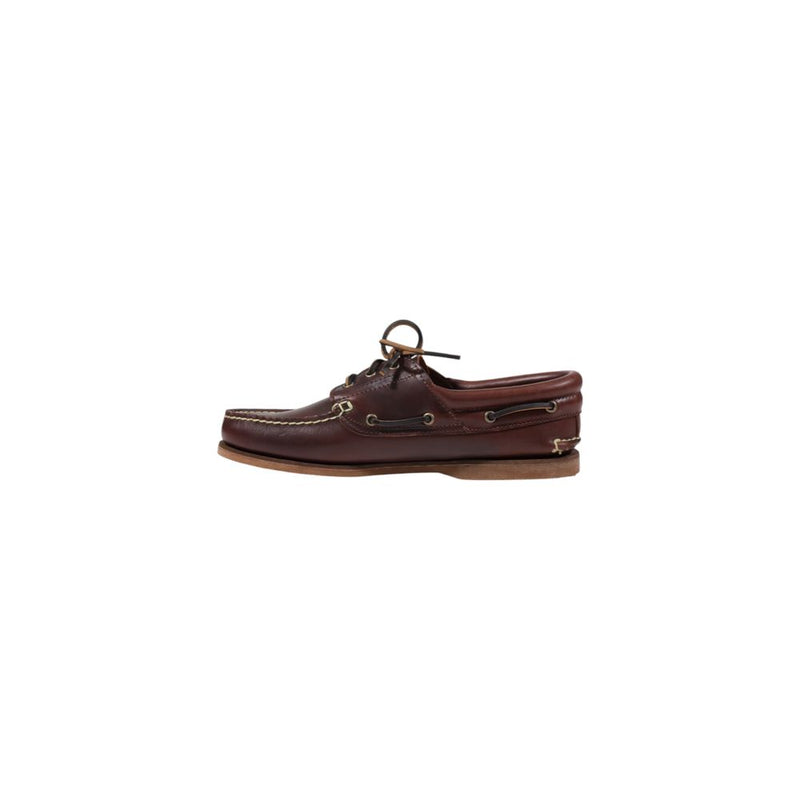Timberland Brown Leather Oxfords for Men - Classic Boat Shoes