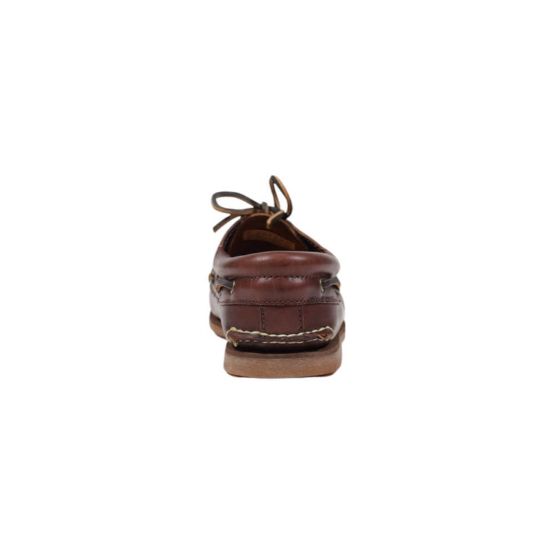 Timberland Brown Leather Oxfords for Men - Classic Boat Shoes
