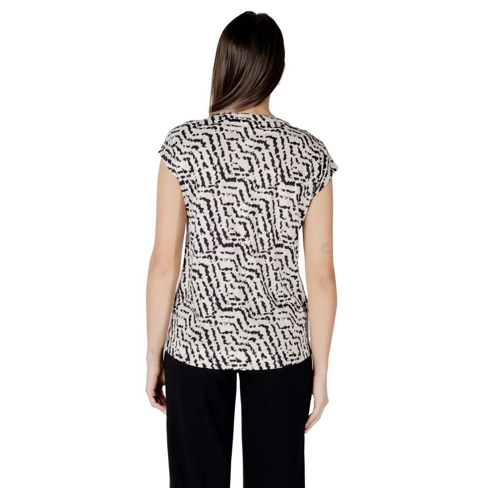 Street One Cream Cotton T-Shirt - Stylish & Versatile