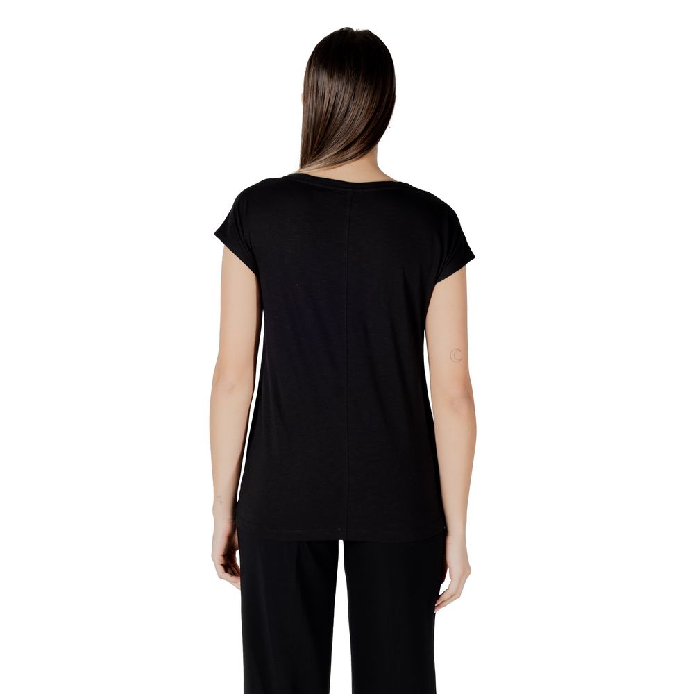 T-shirt en coton noir Street One - Élégant et polyvalent
