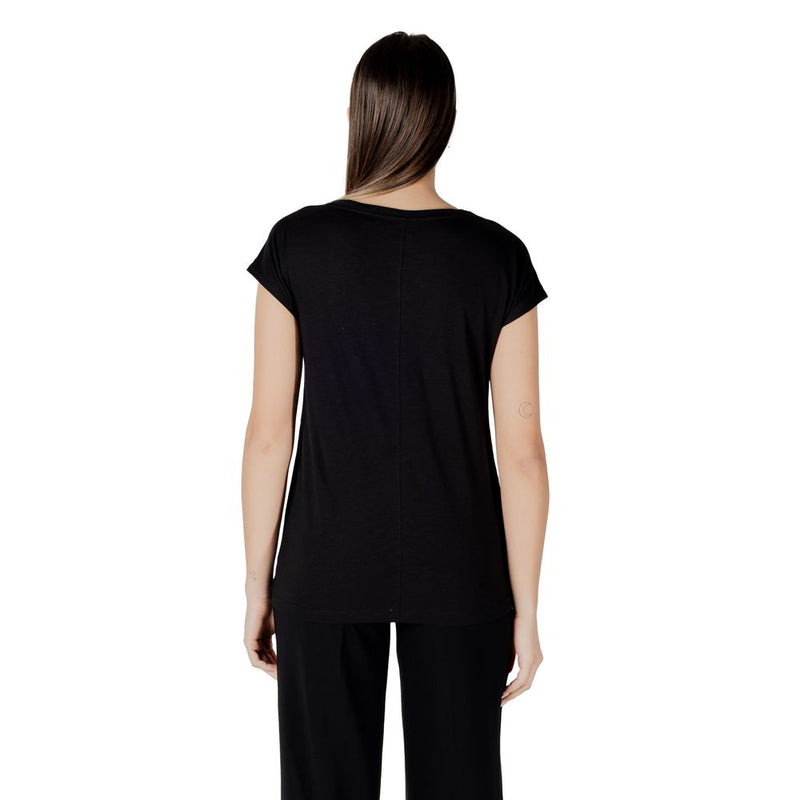 T-shirt en coton noir Street One - Élégant et polyvalent