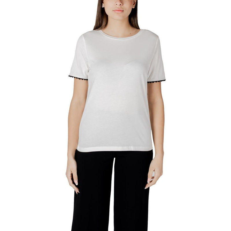 T-shirt en Coton Blanc pour Femmes Street One - Élégant et Polyvalent