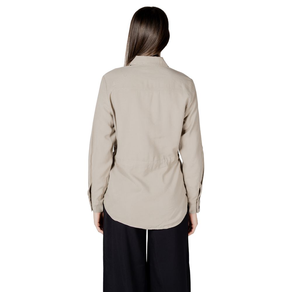 Alleen Beige Viscose Blouse