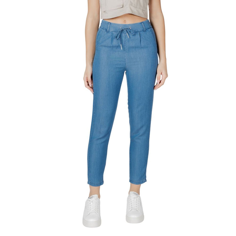 Only Blue Lyocell Pant - ONLPOPTRASH CHARIS LIFE PANT CC WVN