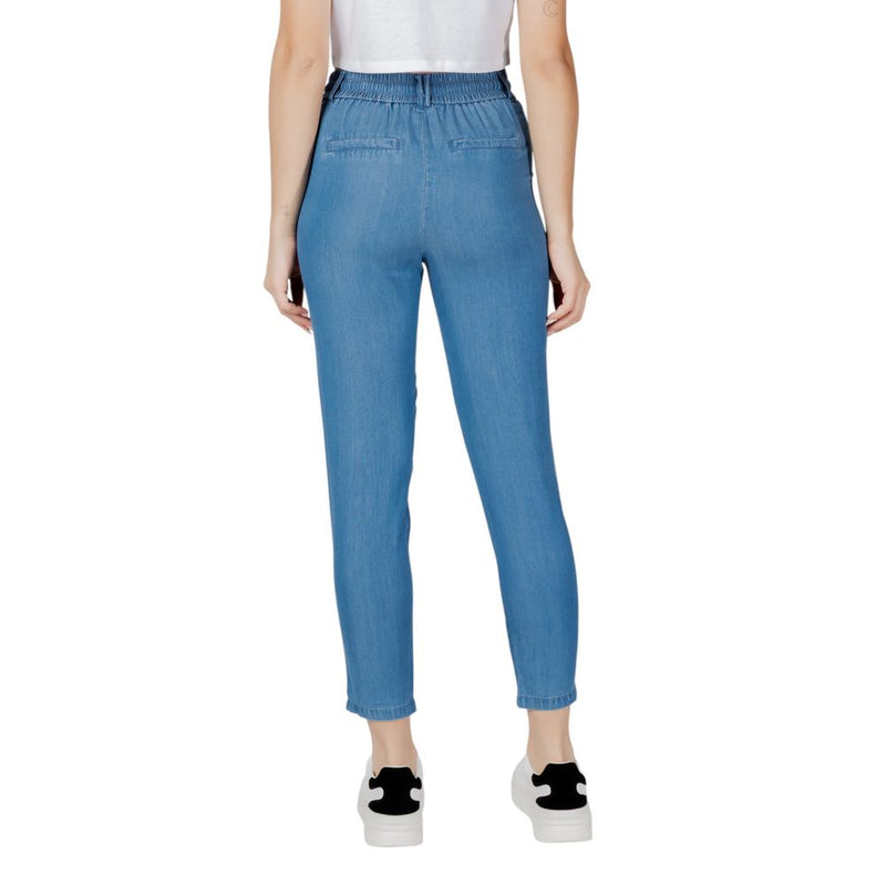 Only Blue Lyocell Pant - ONLPOPTRASH CHARIS LIFE PANT CC WVN