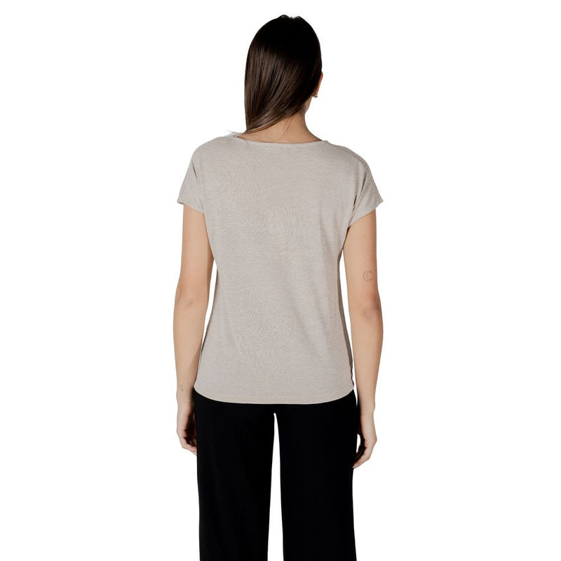 T-shirt Beige en Polyester Street One pour Femmes - Élégance et Confort