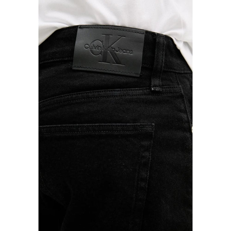 Calvin Klein Jeans Bermuda Shorts en Coton Noir pour Hommes