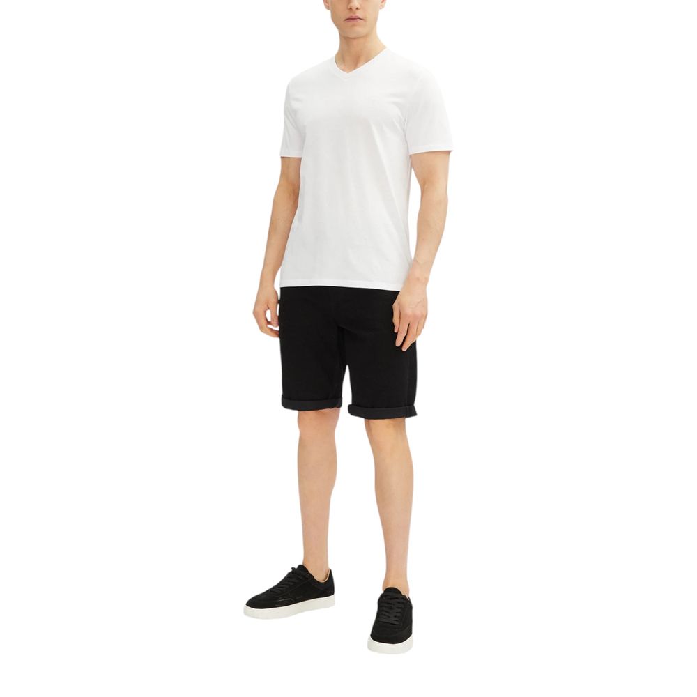 Calvin Klein Jeans Bermuda Shorts Noir en Coton pour Homme