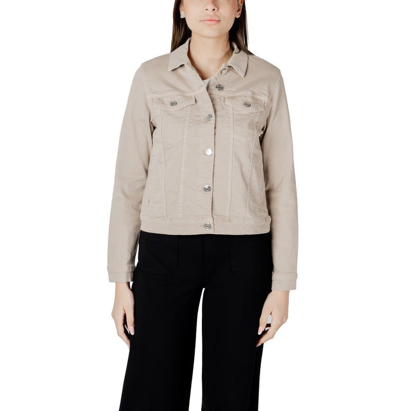 Street One Beige Denim Jacket - Élégance et Polyvalence pour Femmes