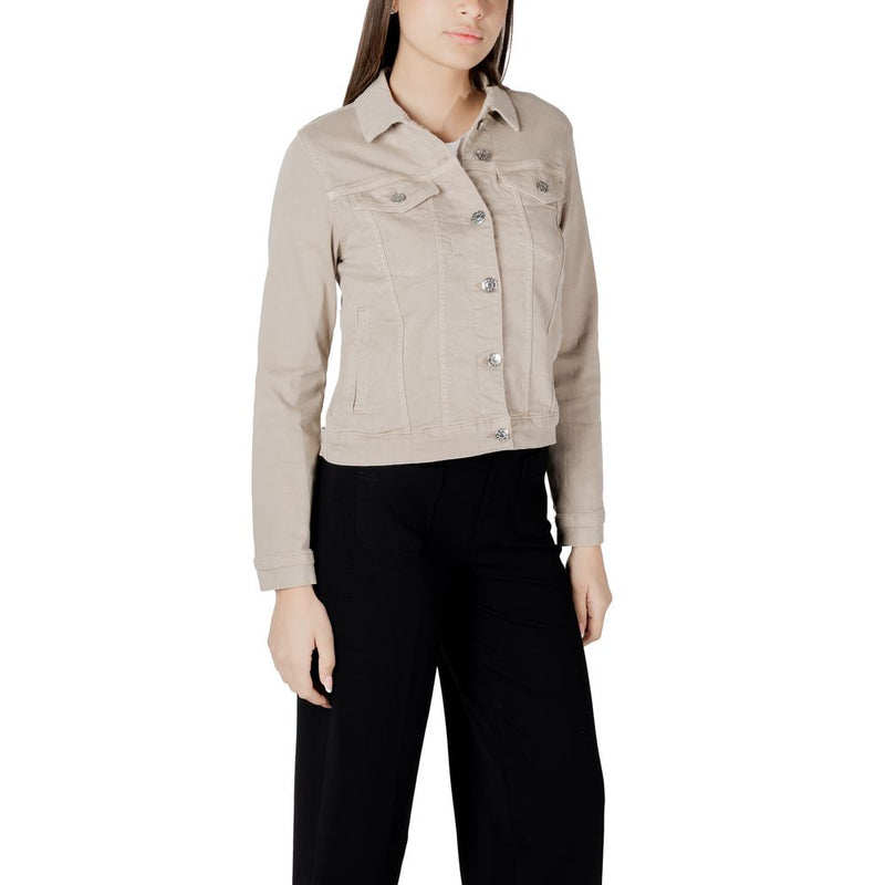 Street One Beige Denim Jacket - Élégance et Polyvalence pour Femmes