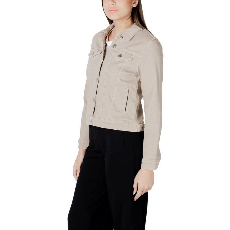 Street One Beige Denim Jacket - Élégance et Polyvalence pour Femmes