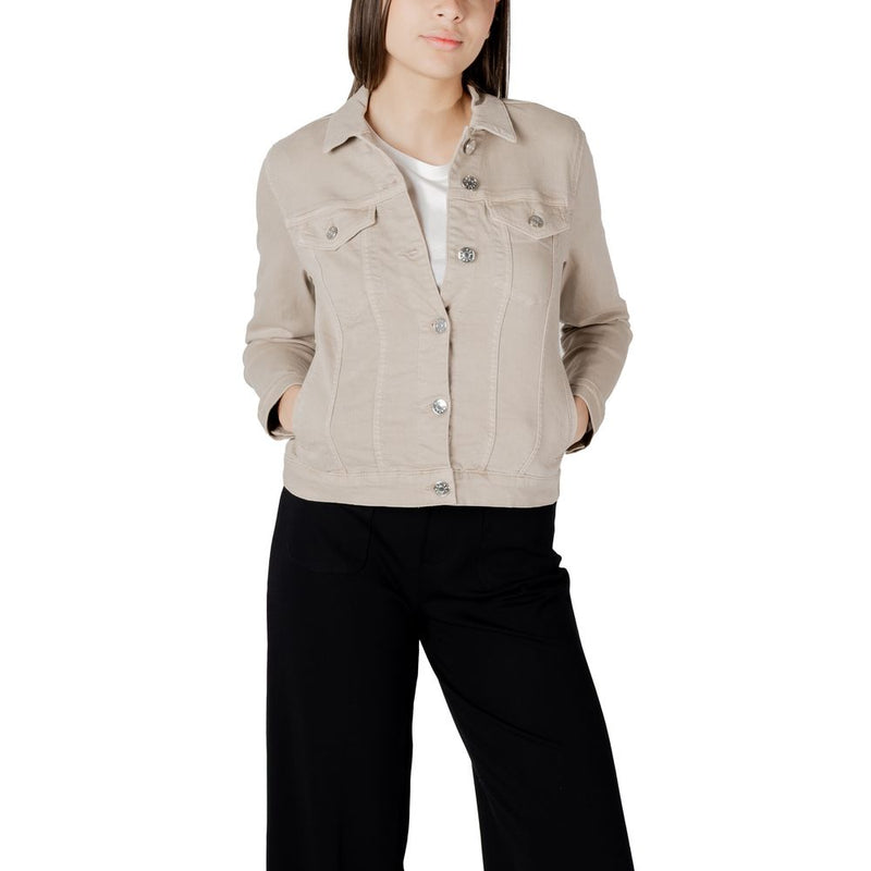 Street One Beige Denim Jacket - Élégance et Polyvalence pour Femmes