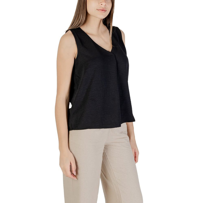 Only JDYDIVYA Black Recycled Polyester Tank Top