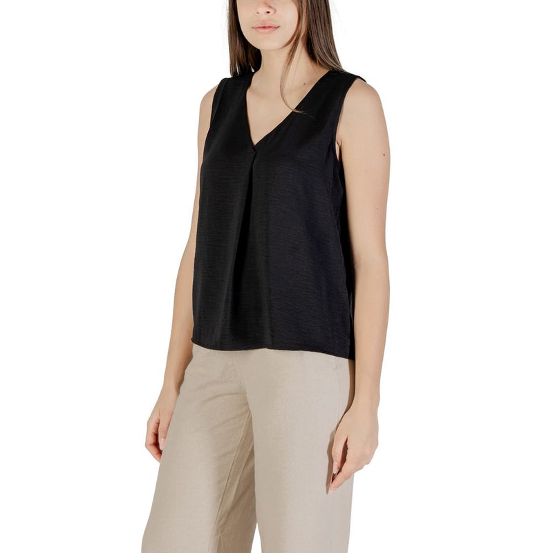 Only JDYDIVYA Black Recycled Polyester Tank Top