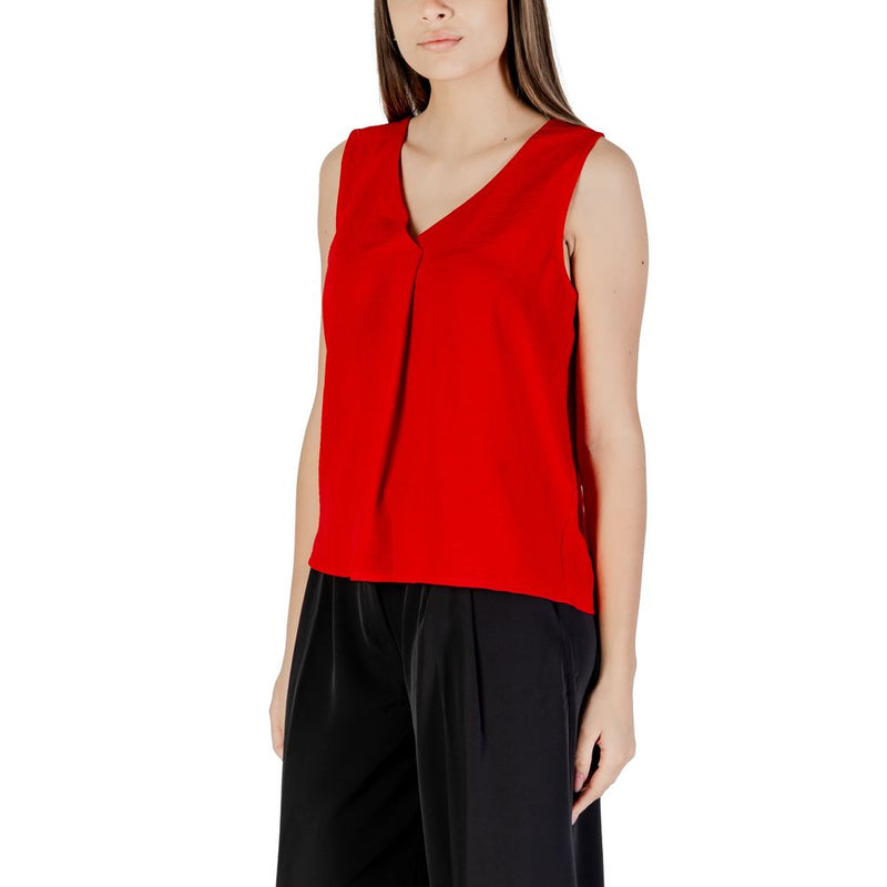 Only JDYDIVYA Red Recycled Polyester Tank Top for Women