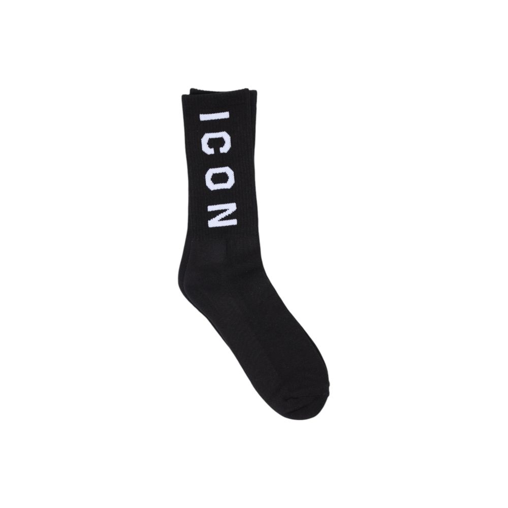 Chaussette Icon en coton noir