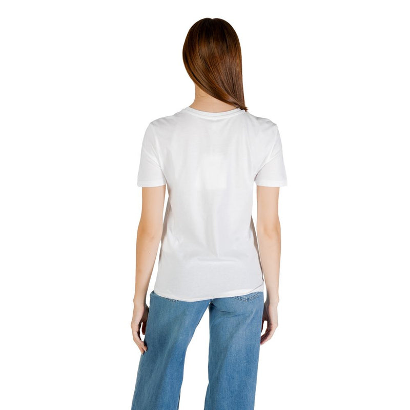 Only White Organic Cotton T-Shirt ONLELIS - Style and Comfort