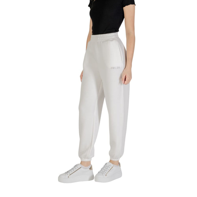 Guess Active Cecilia Cream Viscose Joggers for Women