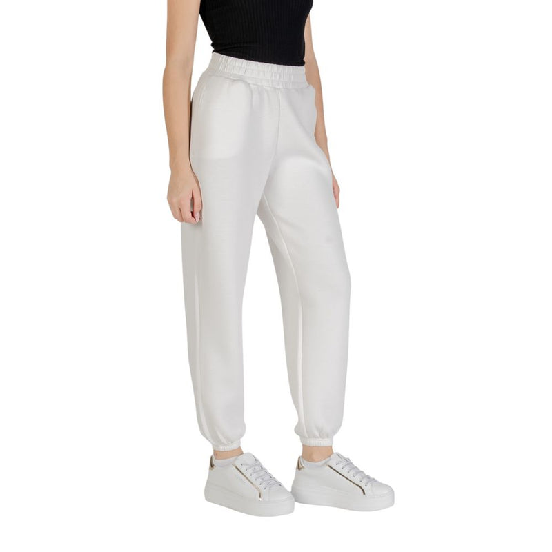 Guess Active Cecilia Cream Viscose Joggers for Women
