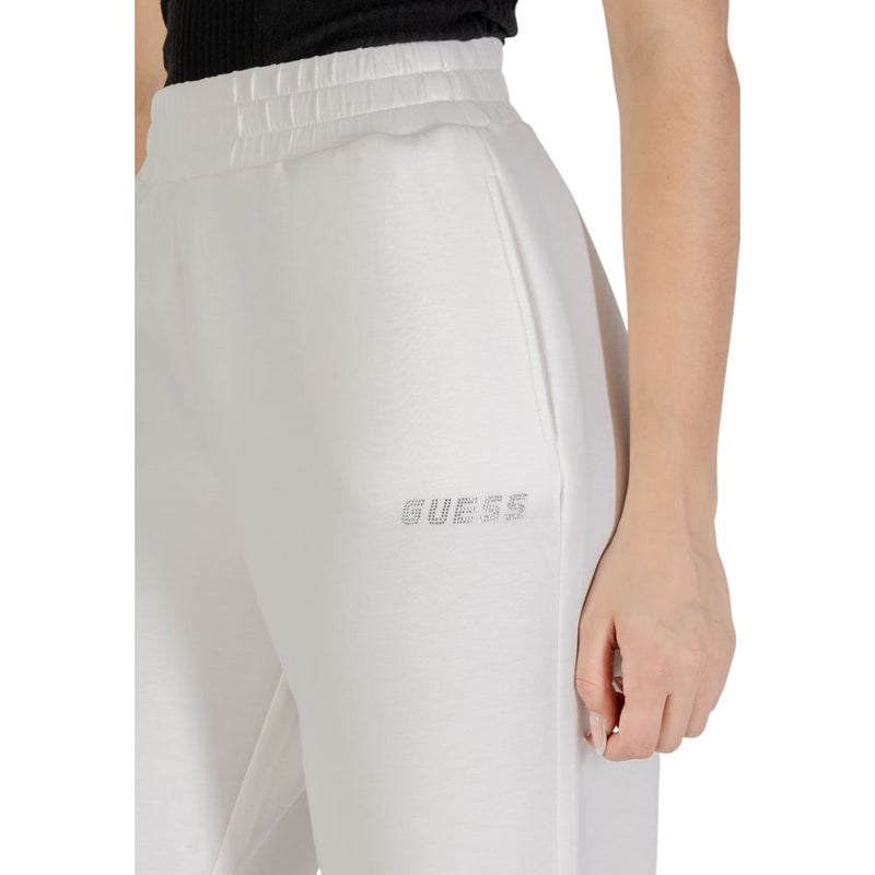 Guess Active Cecilia Cream Viscose Joggers for Women