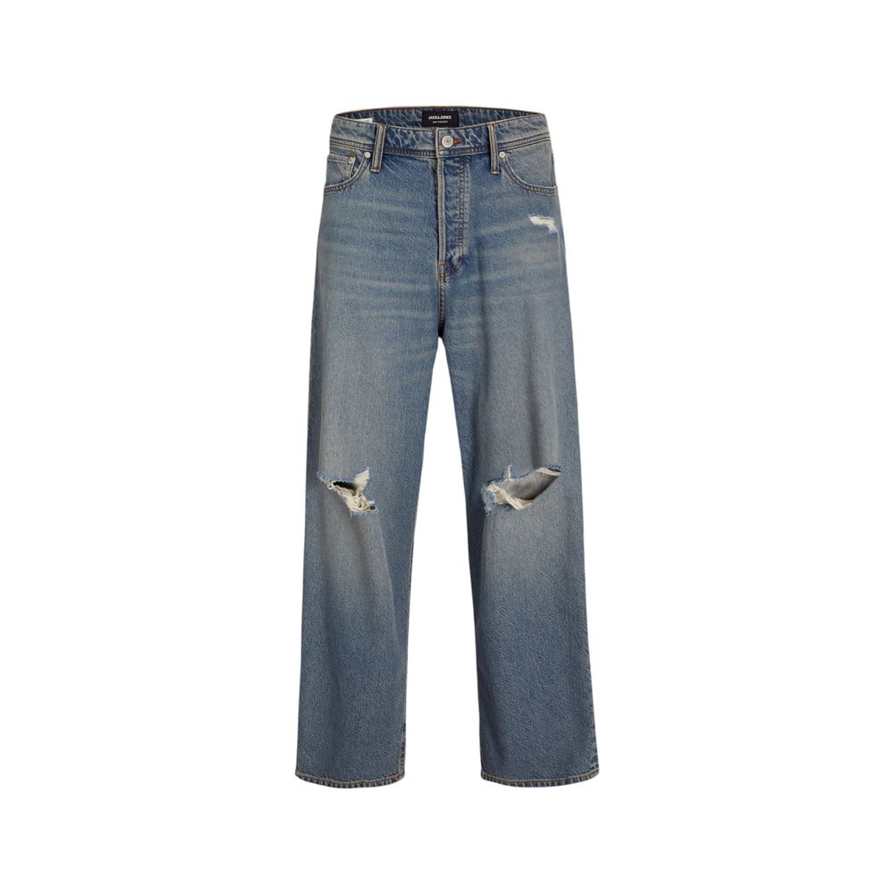 Jack Jones Blauwe Katoenen Relaxed Fit Jeans