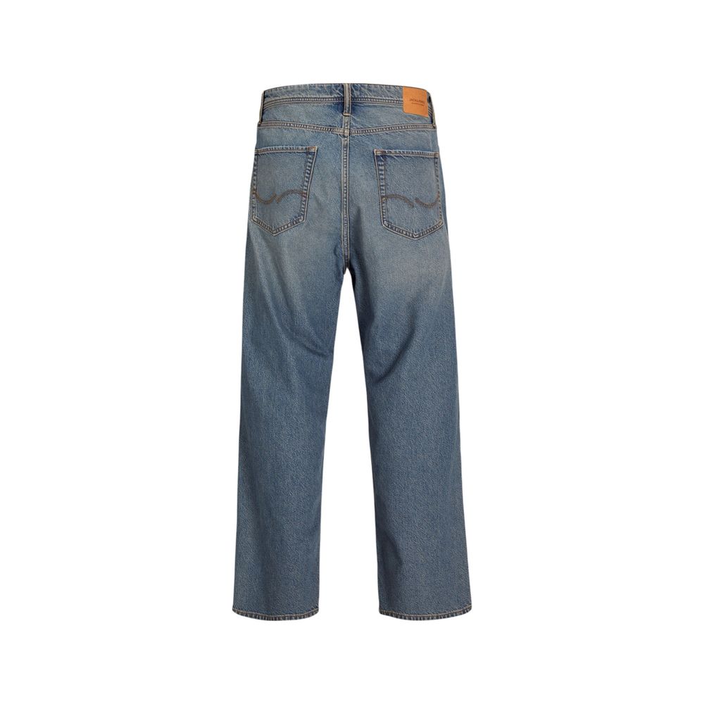 Jack Jones Blauwe Katoenen Relaxed Fit Jeans