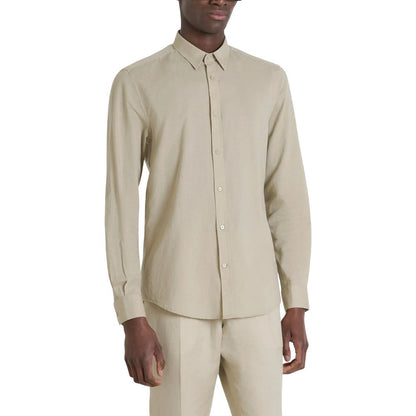 Antony Morato overhemd van beige katoen
