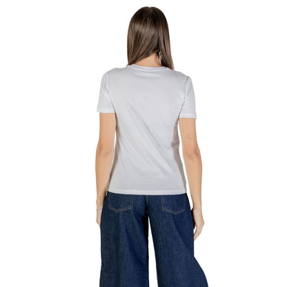 T-shirt en coton orange uniquement