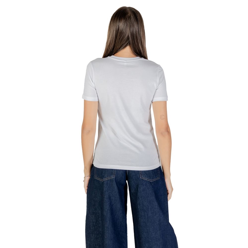 T-shirt en coton bicolore uniquement