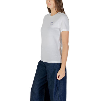 T-shirt en coton bicolore uniquement