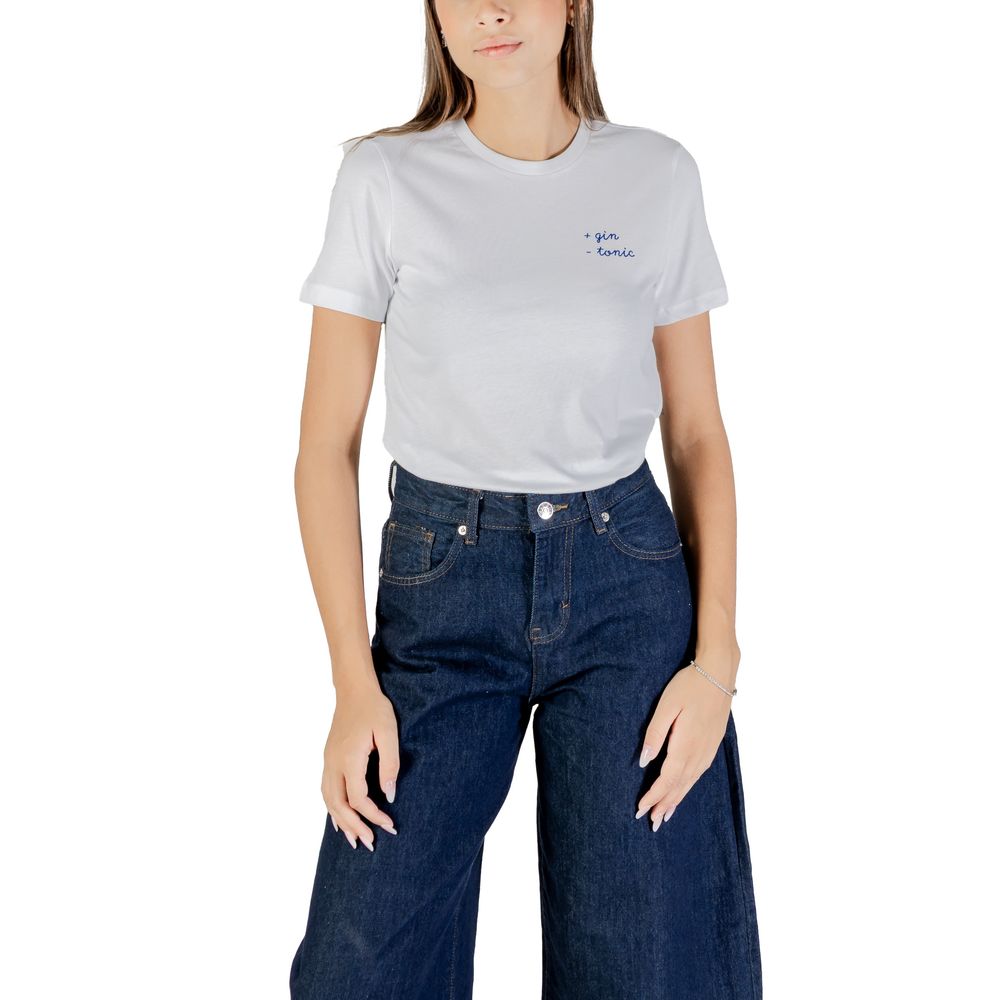 T-shirt en coton bicolore uniquement