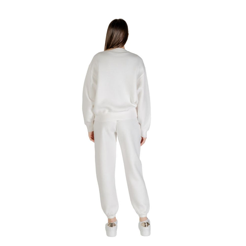 Guess Active CECILIA CN Sweatshirt en Viscose Crème