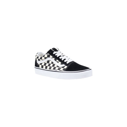 Vans Black And White Fabric Sneaker