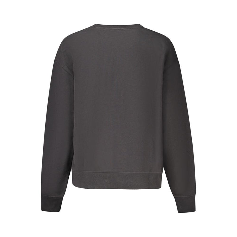 Calvin Klein Black Cotton Women Sweater - Chic and Sustainable