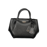 Guess Jeans Amorette Sac à main noir en polyéthylène pour femmes