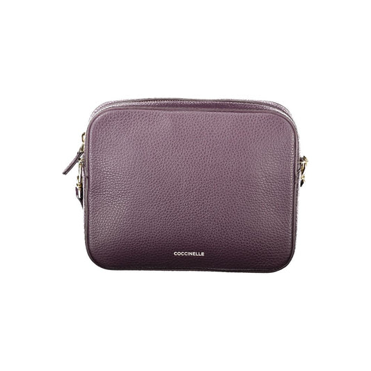 Sac à main Coccinelle en cuir violet pour femme