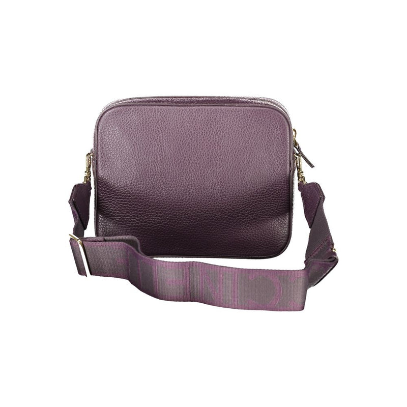 Coccinelle Mini Tebe Bag - Sac à main en cuir violet élégant