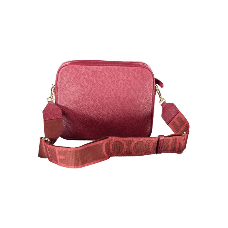 Coccinelle Mini Tebe Sac à Main en Cuir Rouge pour Femme