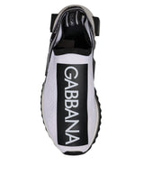 Dolce & Gabbana Sneakers Sorrento Noir Blanc Slip-On