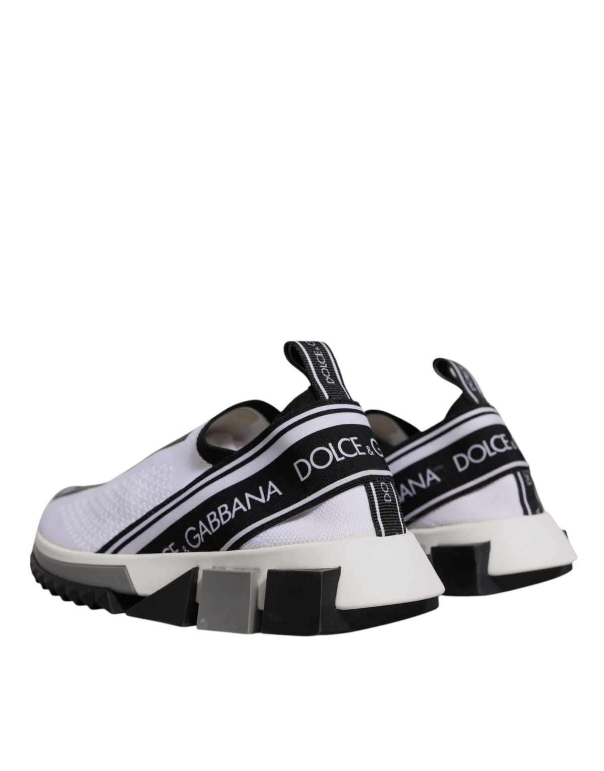 Dolce & Gabbana Sneakers Sorrento Noir Blanc Slip-On