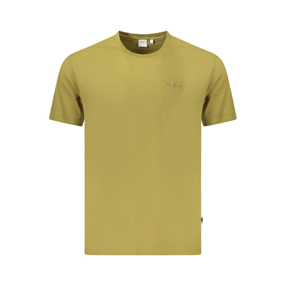 T-shirt Pepe Jeans Connor Contrast Vert en Coton pour Homme
