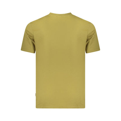 T-shirt homme en coton vert Pepe Jeans