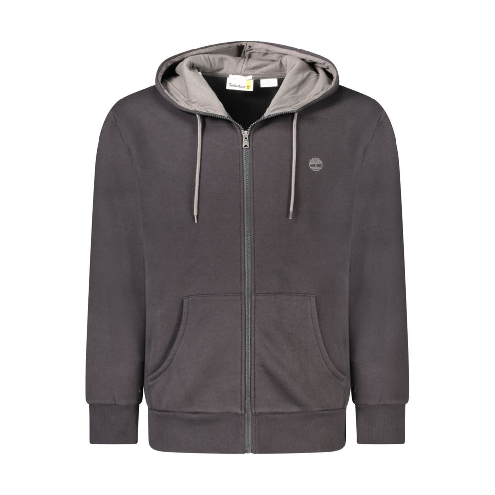 Sweat à Capuche et Zip Timberland Noir en Coton pour Homme